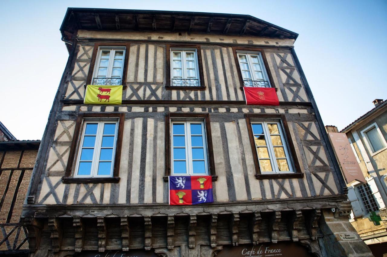 Cafe De France Eauze Bed & Breakfast Luaran gambar